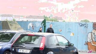 Amatőr német fiatal gádzsi popó castingja