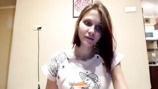 Lilly a terhes fiatal csajszi maszturbációja