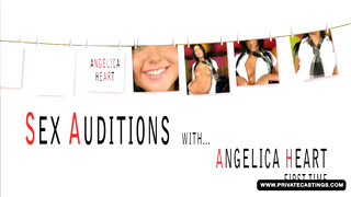 Angelica Heart pici dagadék puncija megpakolva