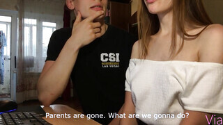 Amatőr 19 éves orosz barinő házi pornó videója