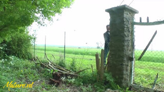Mature NL - Francia háziasszony hátsó nyílásba tolva