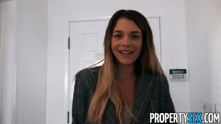 PropertySex - Gabbie Carter az óriás keblű kívánatos zsenge