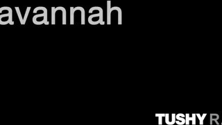 TUSHYRAW - Savannah Bond valagába néger farkat tolnak
