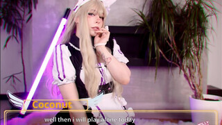 MollyRedWolf - Cosplayes lány péniszt szop
