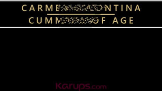 Karups - Carmen Valentina tinédzser ürgével kúr