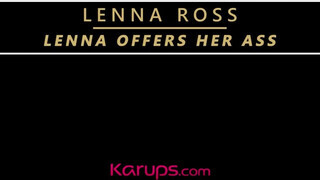 Lenna Ross ánusza megrakva