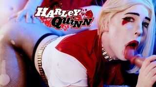 Termetes bájdorong a harley quinn jelmezben - Mollyredwolf csábítása