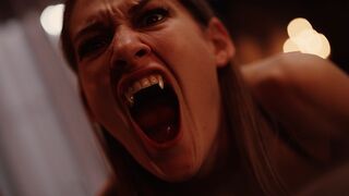 Sötét Vágyak Kastélya - Vampired Csábításában Egy Gyönyörű Világos Szőke Úrnő és Egy Szemérmes Csajszika Tiffany Tatummal és Leana Lovings-szal